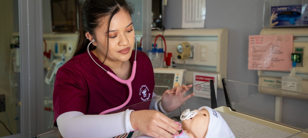 MPC nursing student in class