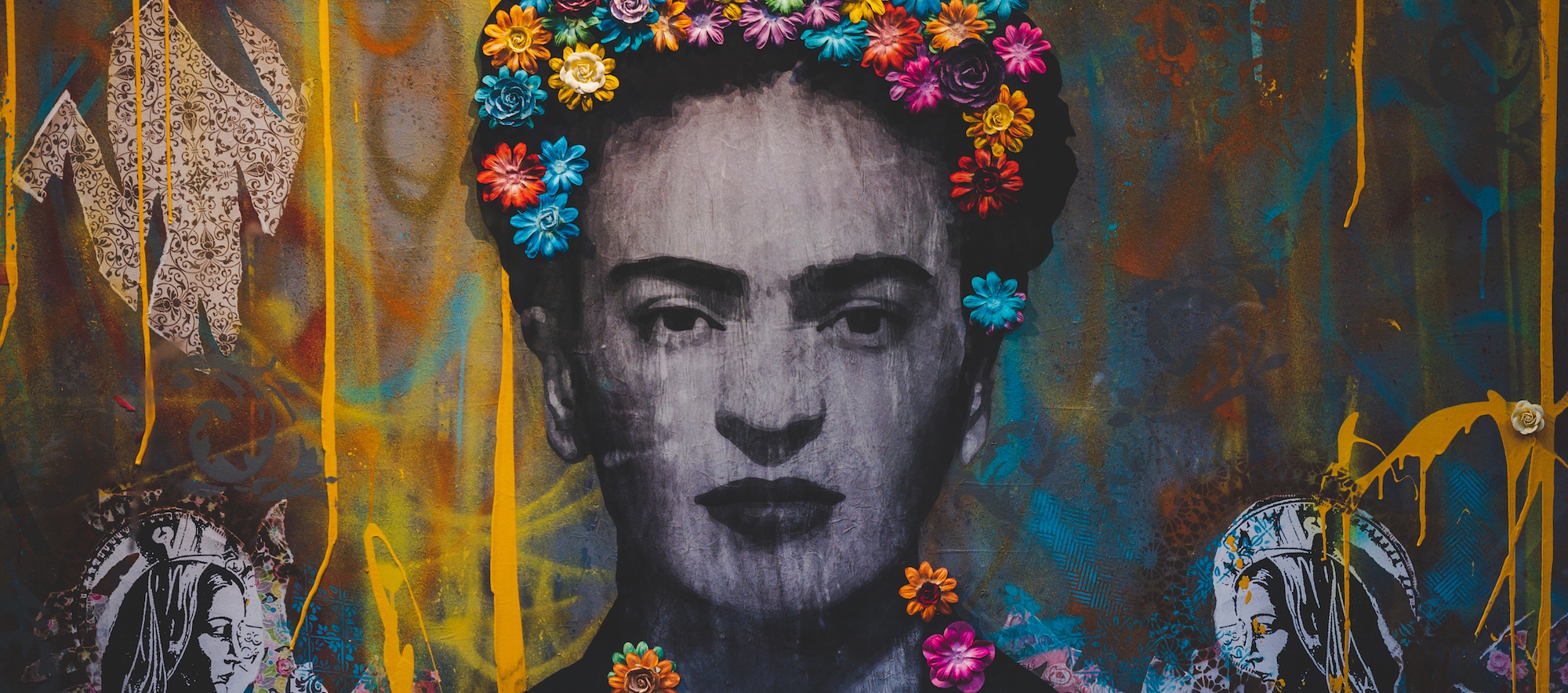 Mural of Frida Kahlo