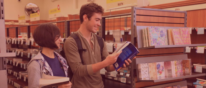 Two MPC Students in Bookstore