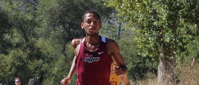 MPC Cross Country Team Running in Meet