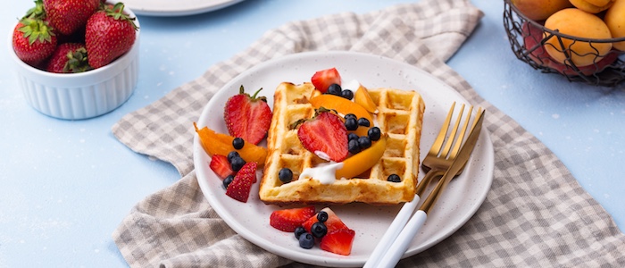 Waffles with Toppings
