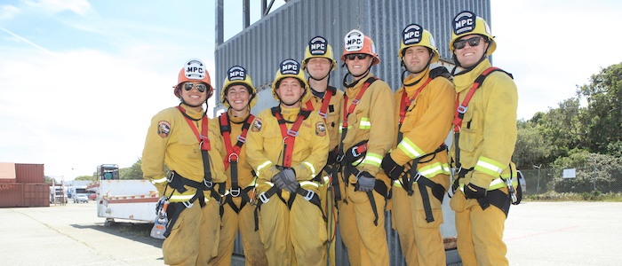 MPC Fire Academy Students