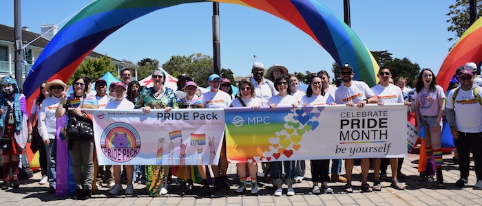 mpc community marching in pride parade