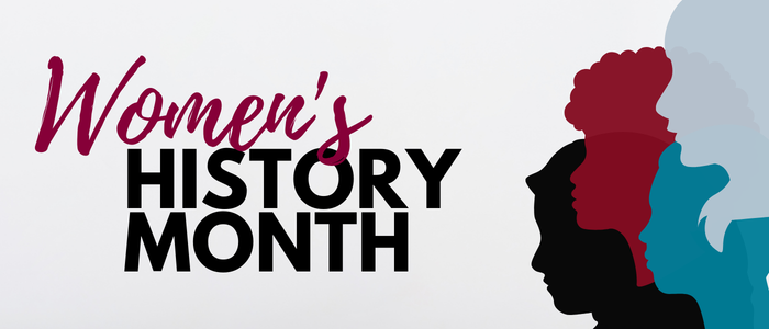 womn's history month flyer