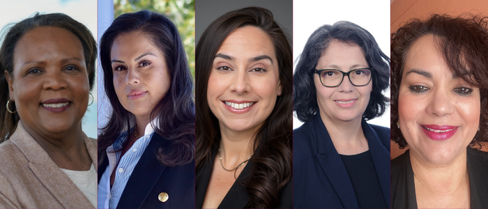 panel of speakers for women's success talk