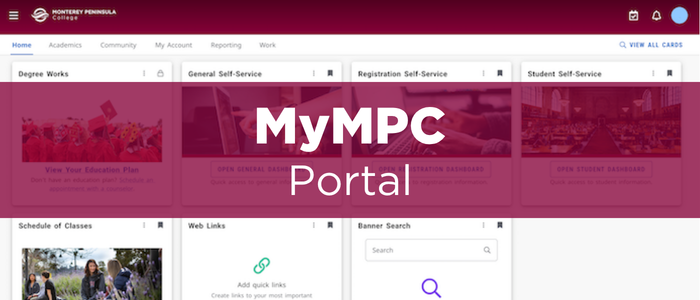 mympc portal screenshot