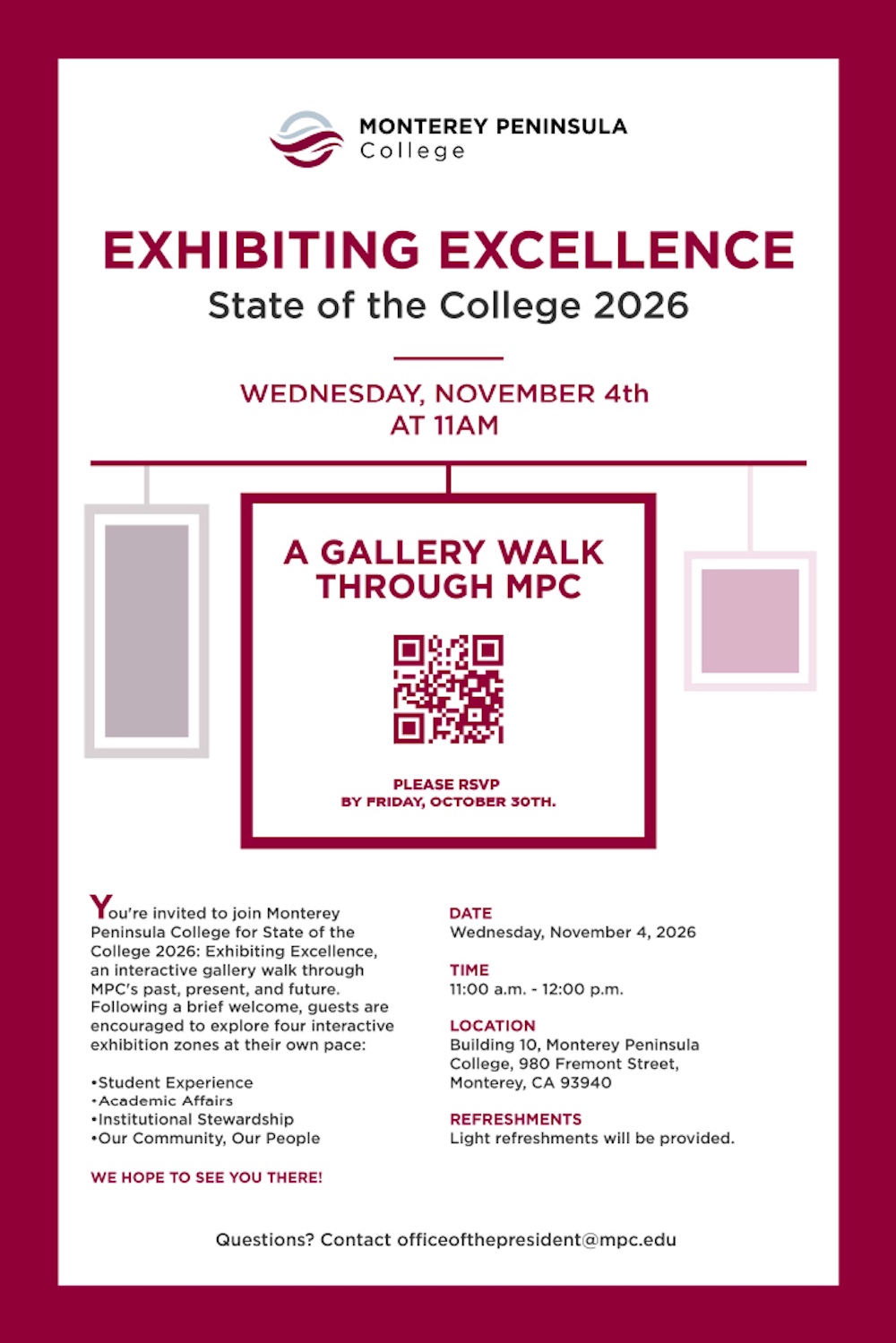 Exhibiting Excellence Flyer Exhibiting Excellence Flyer
