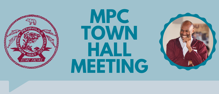 monterey town hall meeting flyer