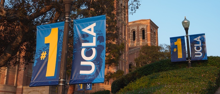 ucla campus signs