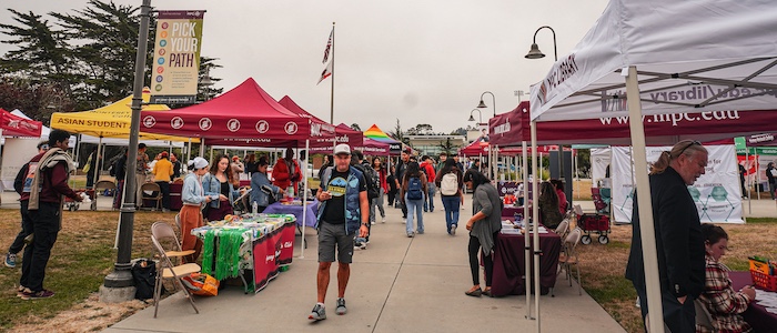 Resource fair at MPC campus