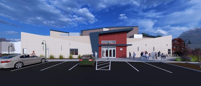 New Music Building Construction Rendering