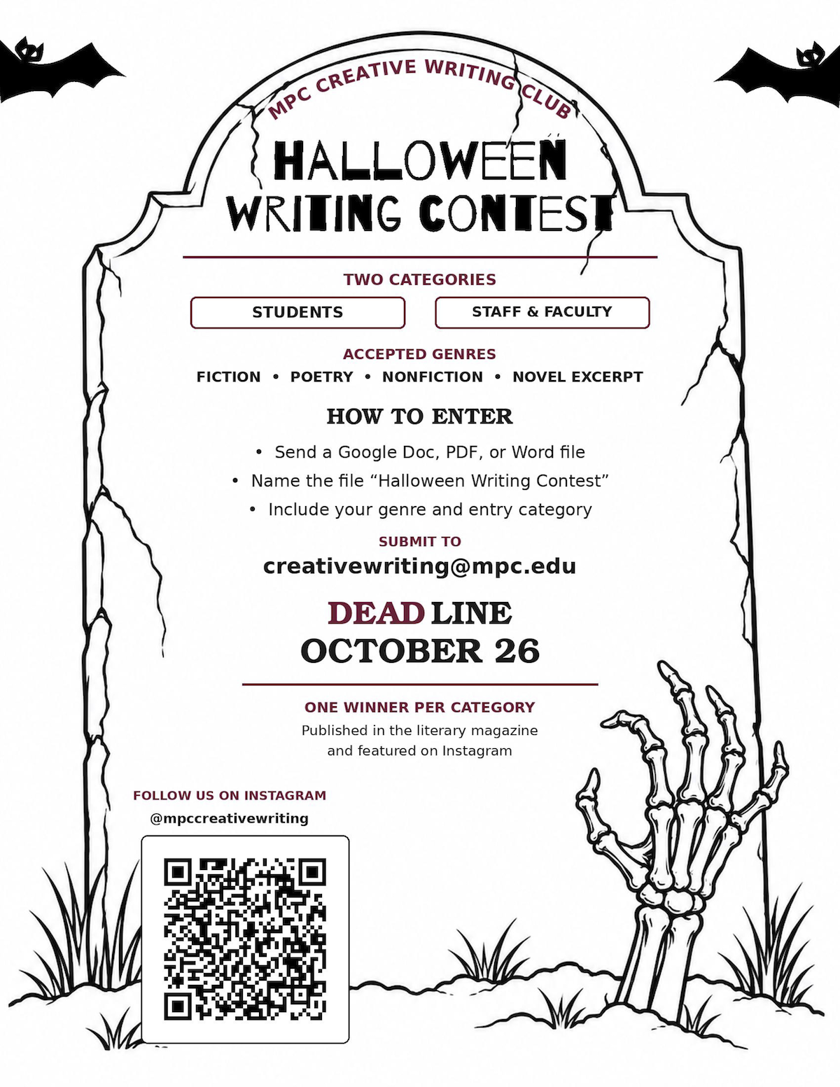 Halloween Contest Flyer Halloween Contest Flyer