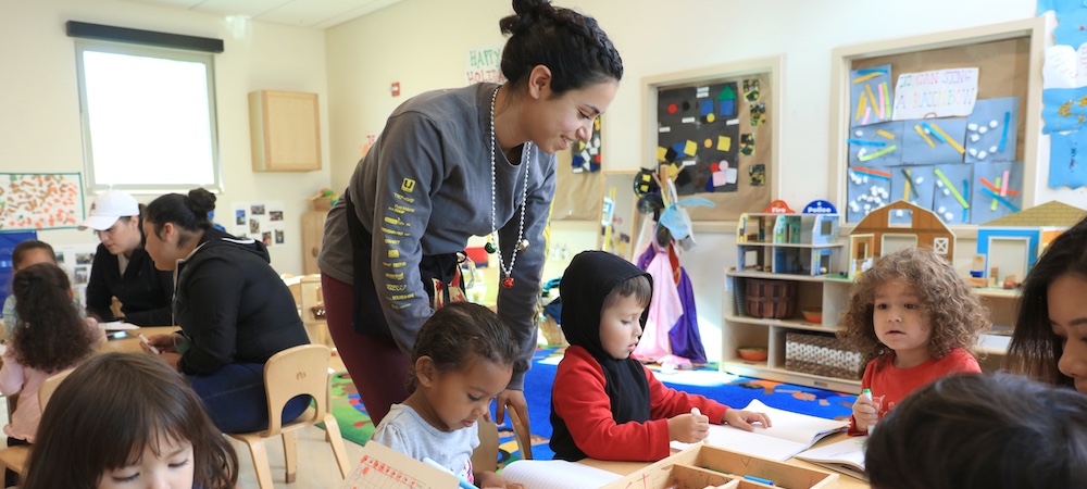 Little Lobos Academy Classroom with Teacher and Students